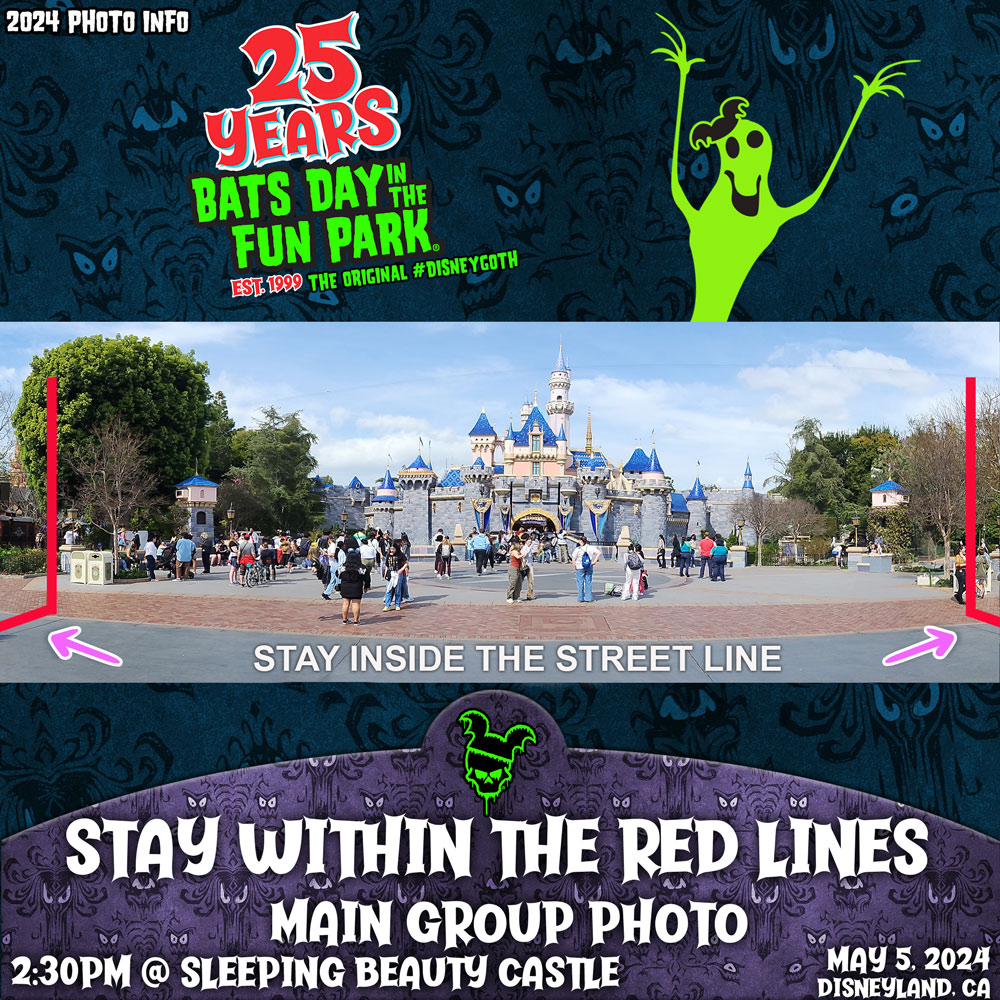 Bats Day in the Fun Park® The Original DisneyGoth Est. 1999 Official